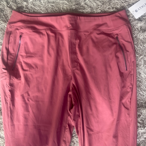 NWT Athleta Pink Rose Trekkie North Jogger Pants Size 18 - Picture 3 of 7